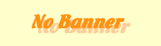 No Banner